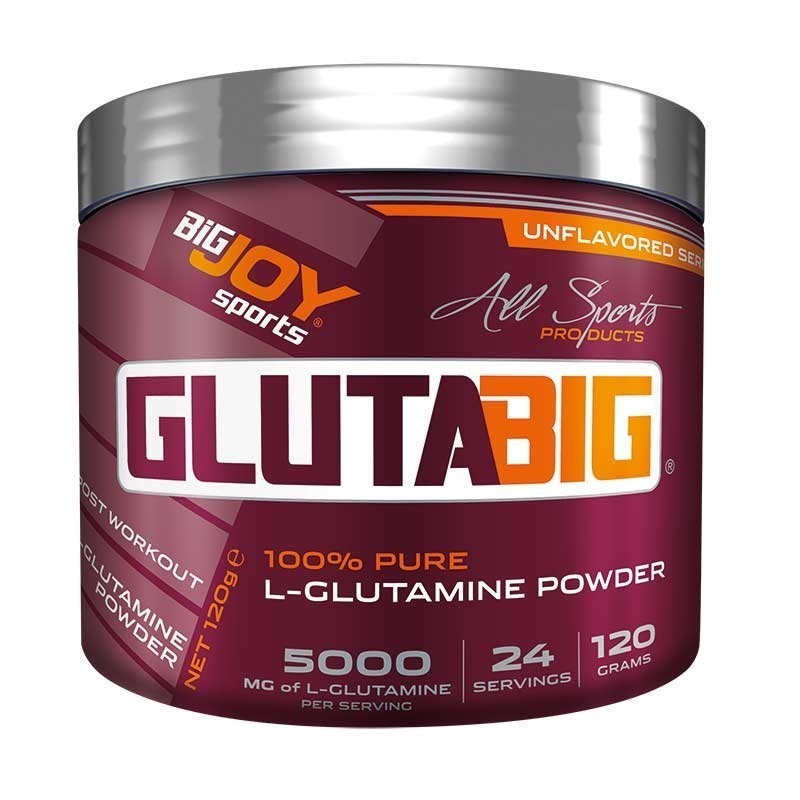 Big Joy Gluta Big % 100 Glutamine Powder 120 Gr