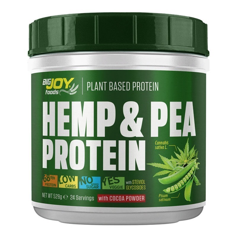 Big Joy Hemp & Pea Plant Based Protein 528 Gr