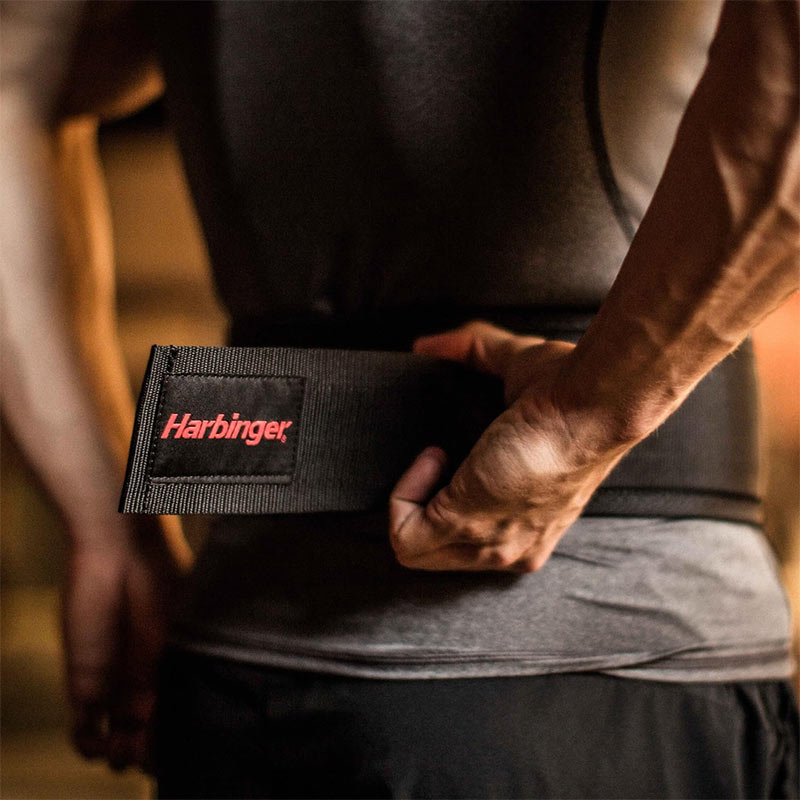 Harbinger 4" Foam Core Nylon Belt Ağırlık Kemeri Siyah