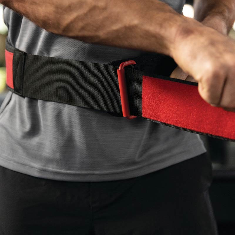 Harbinger Hexcore Belt Erkek Ağırlık Kemeri Siyah Kırmızı