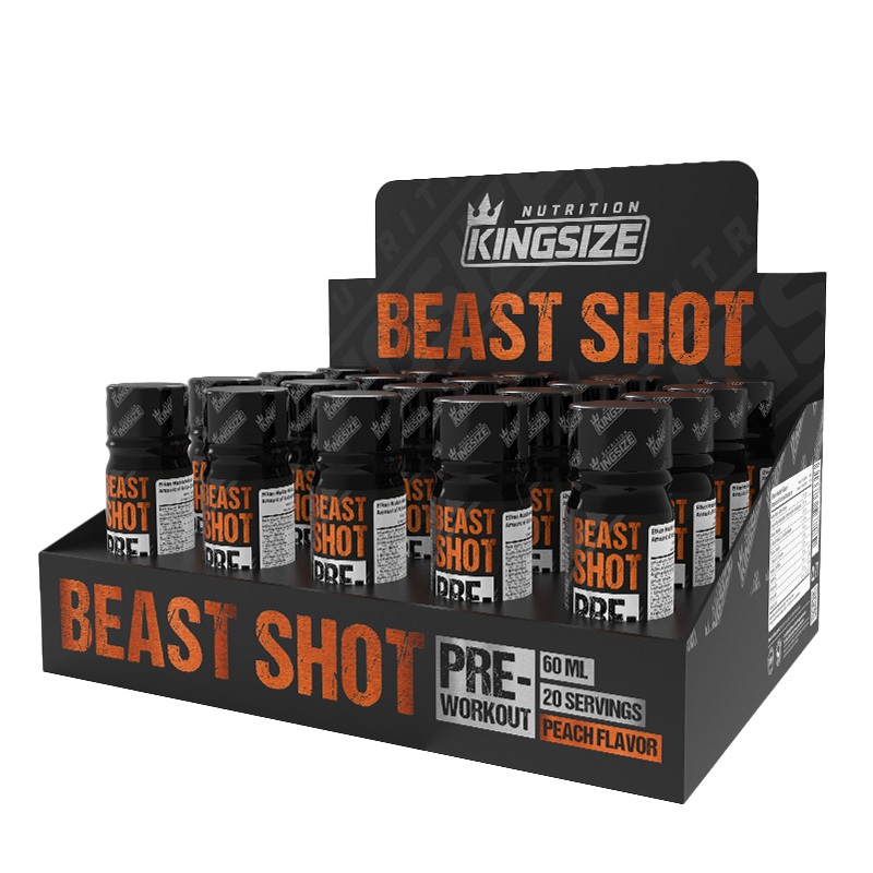 Kingsize Nutrition Beast Shot Pre-Workout 60 mL 20 Adet