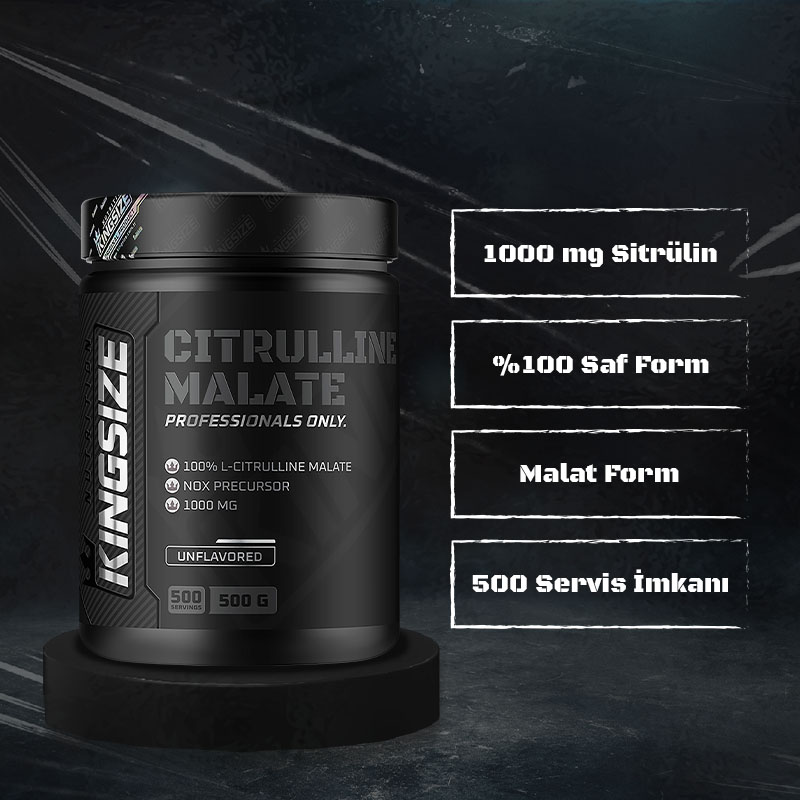 Kingsize Nutrition Citrulline Malate Powder 500 Gr