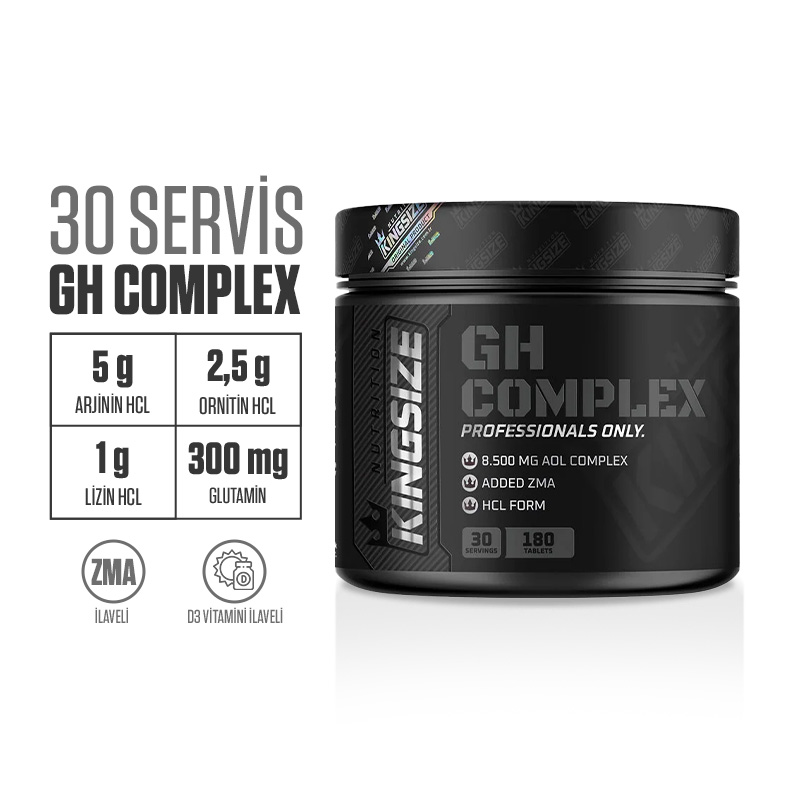 Kingsize Nutrition GH Complex 180 Tablet