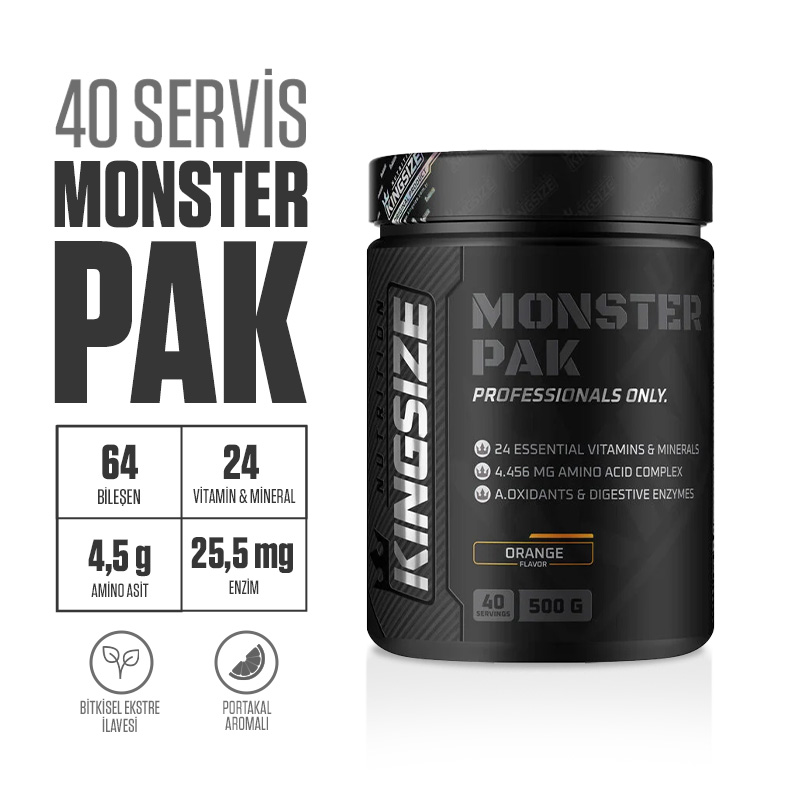 Kingsize Nutrition Monster Pak 500 Gr