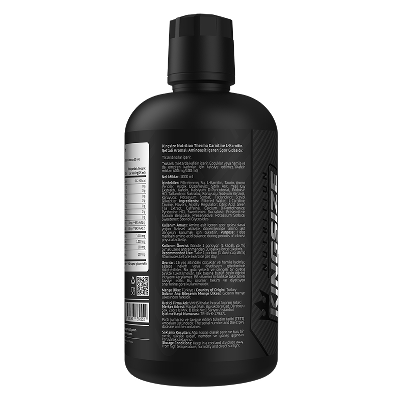 Kingsize Nutrition Thermo Carnitine 1000 mL