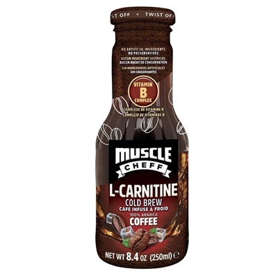 Muscle Cheff L-Carnitine Cold Brew Soğuk Kahve 250 mL