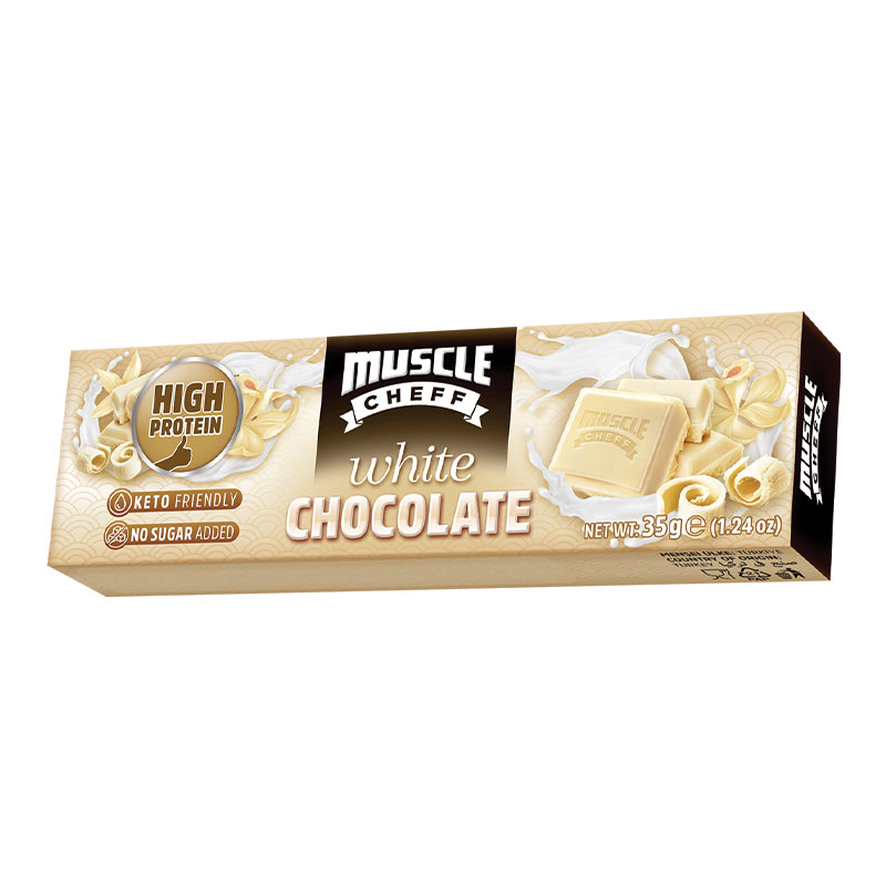 Muscle Cheff Proteinli Beyaz Çikolata 35 Gr