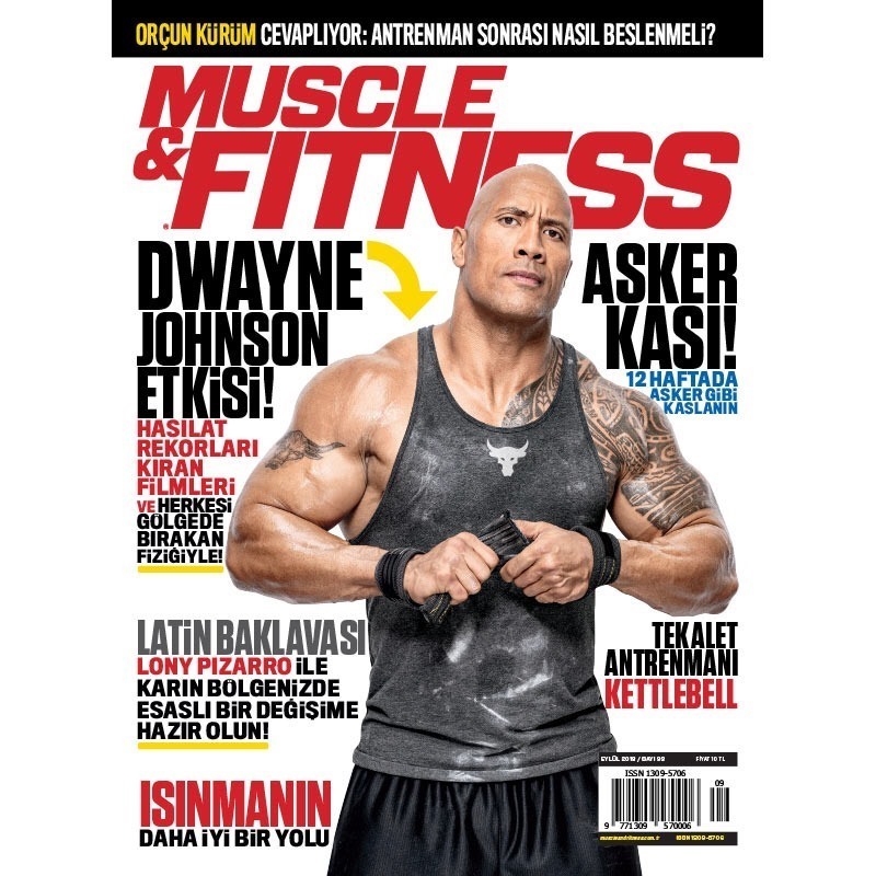 Muscle & Fitness Eylül 2018 Sayisi