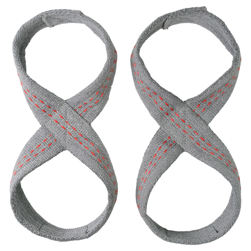 MuscleCloth 8 Loop Lifting Straps Gri
