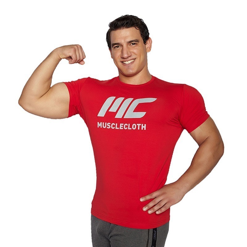 MuscleCloth Basic T-Shirt Kırmızı