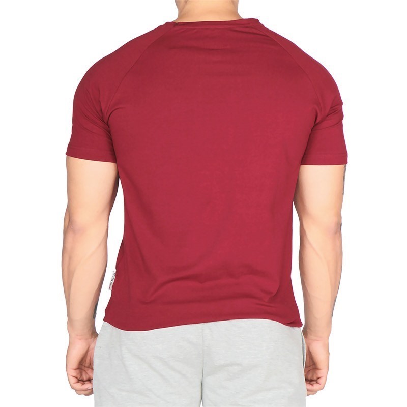 MuscleCloth Elite Reglan T-Shirt Bordo