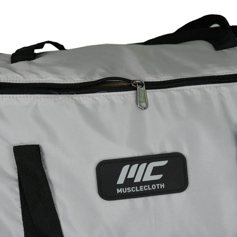 MuscleCloth Packable Katlanabilir Silindir Çanta Açık Gri