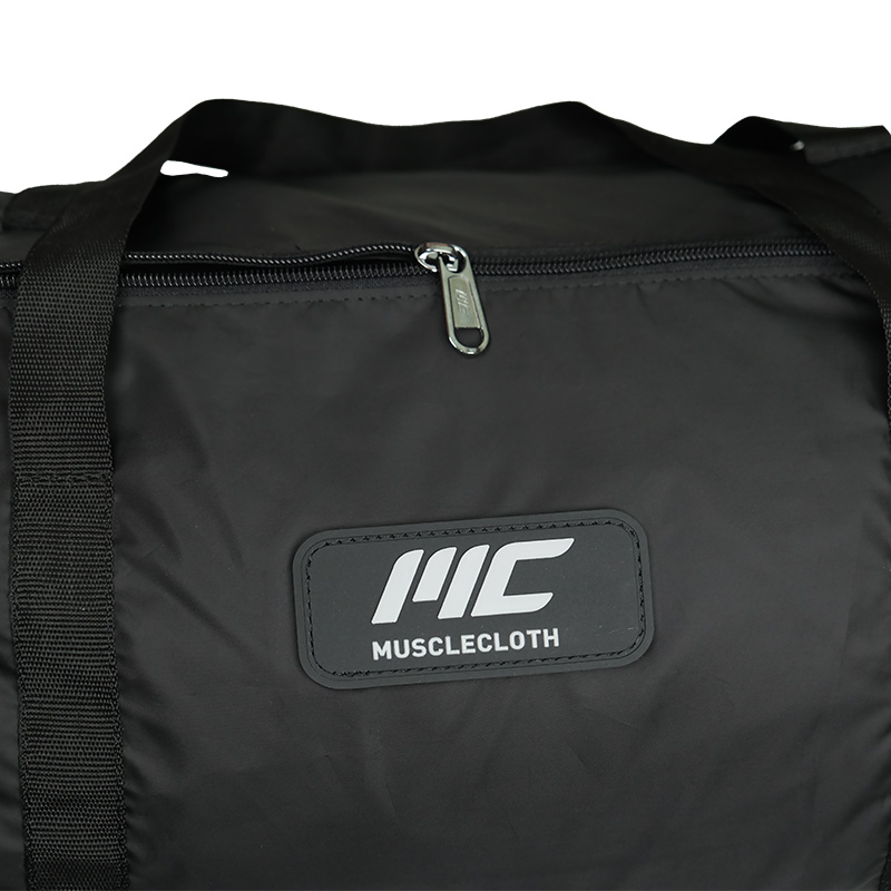 MuscleCloth Packable Katlanabilir Silindir Çanta Siyah