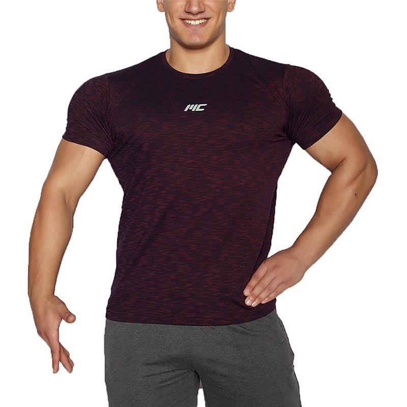 MuscleCloth Pro T-Shirt Bordo