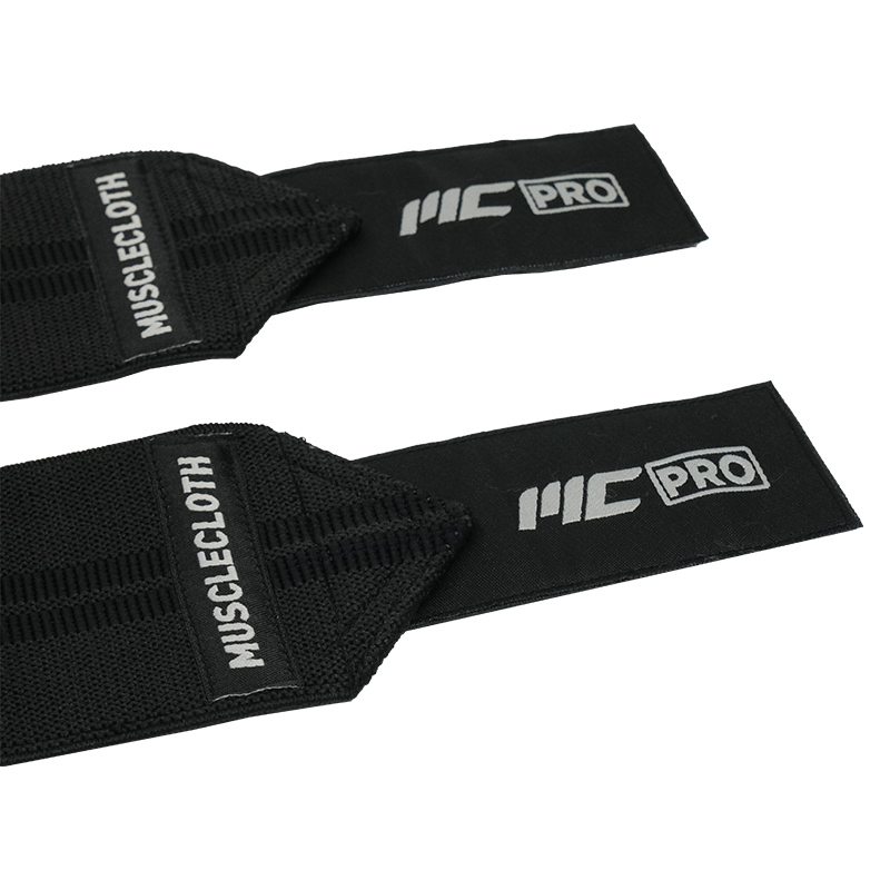 MuscleCloth Pro Wrist Wraps Siyah 2'li Paket