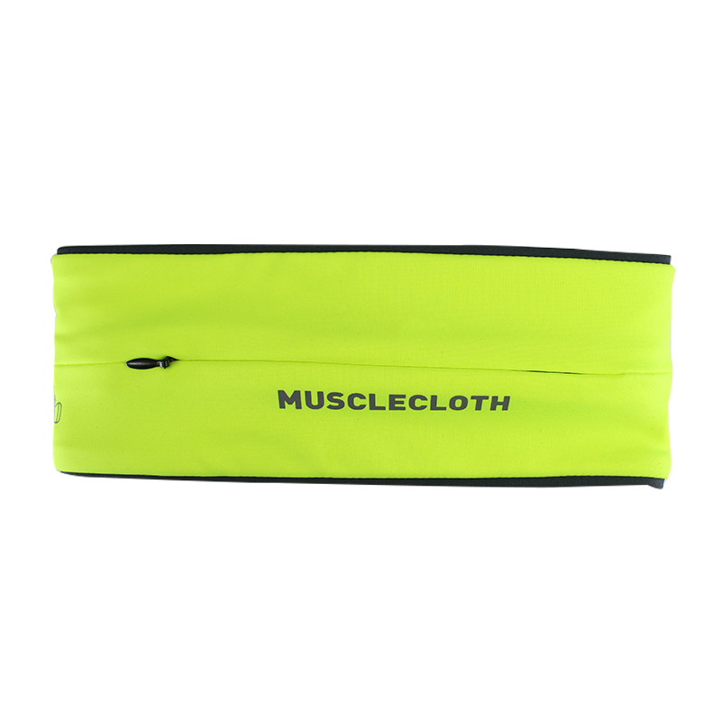 MuscleCloth Running Belt Bel Çantası Sarı