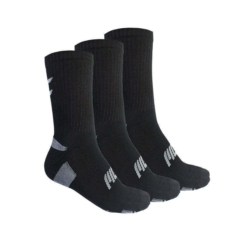 Musclecloth Stay Fresh Uzun Çorap 3'Lü Paket Siyah