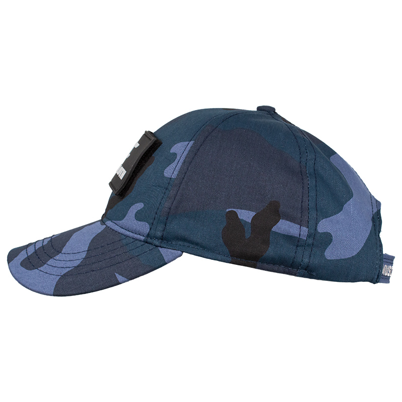 MuscleCloth Tactical Şapka Mavi Kamuflaj