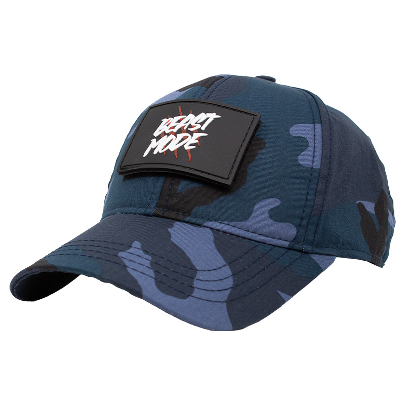 MuscleCloth Tactical Şapka Mavi Kamuflaj