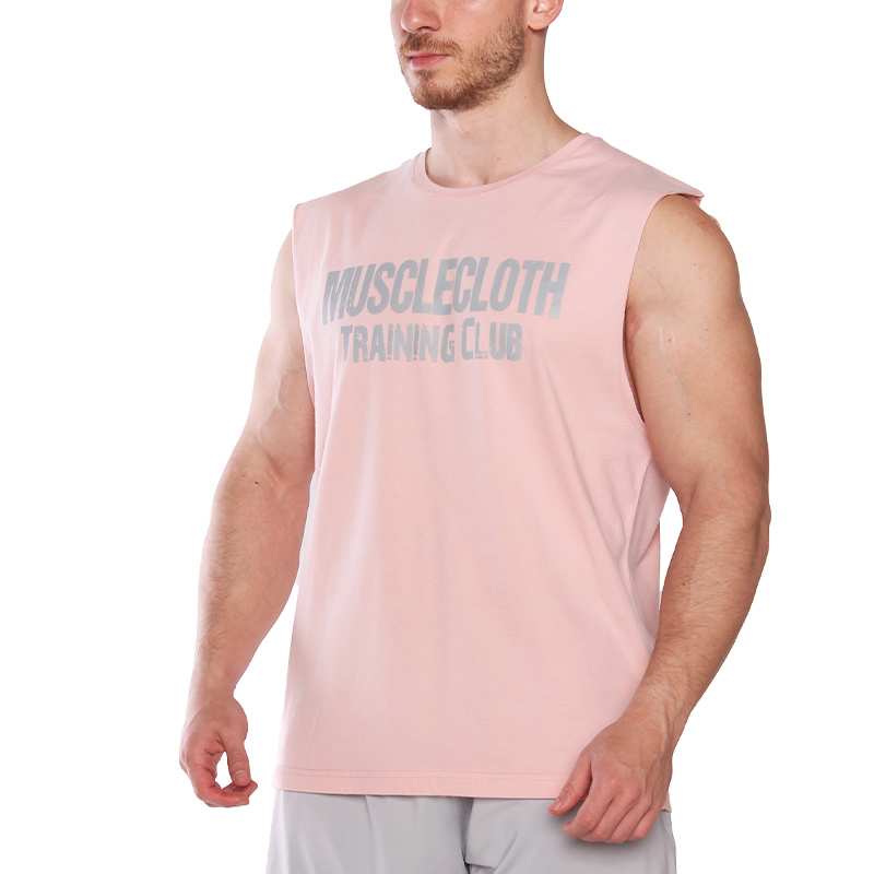 MuscleCloth Training Club Drop Arm Kolsuz T-Shirt Somon