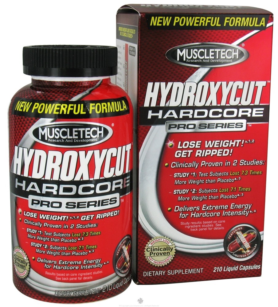 Muscletech Hydroxycut Hardcore Pro 120 Sıvı Kapsül