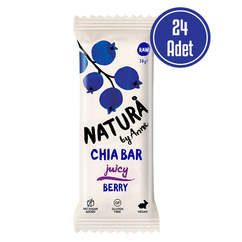 Natura By Anne Chia Bar Berry 38 Gr 24 Adet