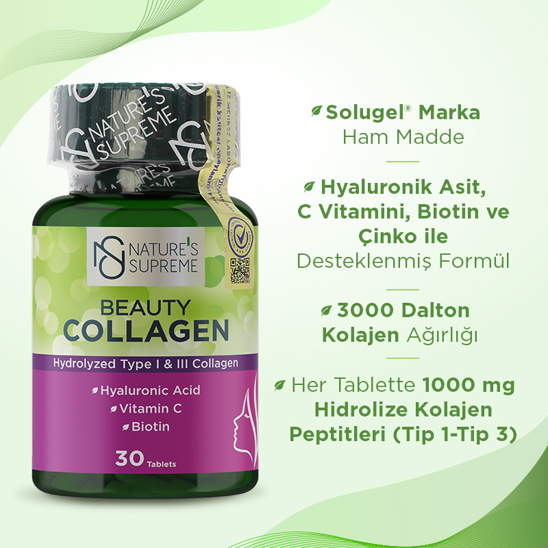 Nature's Supreme Beauty Collagen 30 Tablet