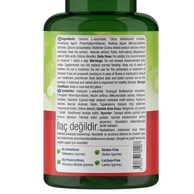 Nature S Supreme Ester C 1000 Mg C Vitamini 60 Tablet Supplementler