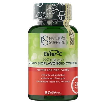 Nature's Supreme Ester-C 500 Mg Vitamini 60 Kapsül