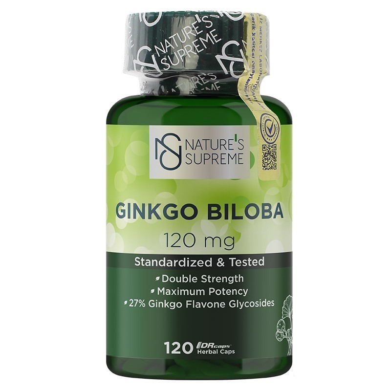 Nature's Supreme Ginkgo Biloba 120 Mg 120 Kapsül