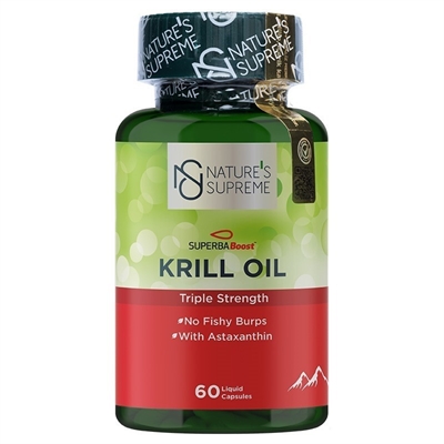 Nature's Supreme Krill Oil 60 Kapsül