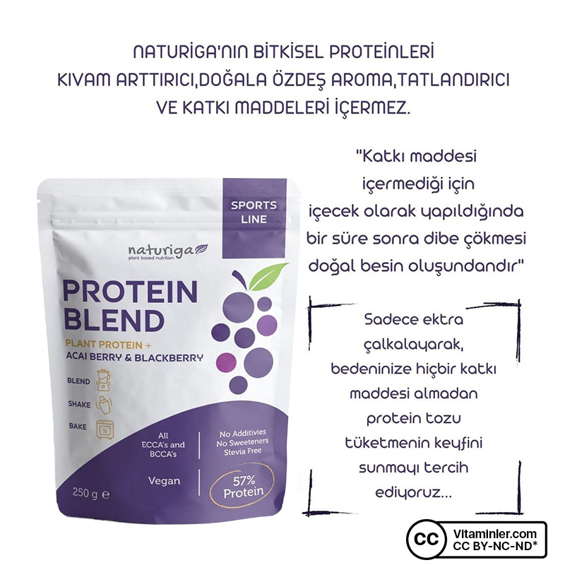 Naturiga Berry Protein Karışımı 250 Gr