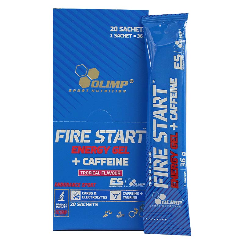 Olimp Fire Start Energy Gel + Caffeine 36 Gr 1 Saşe