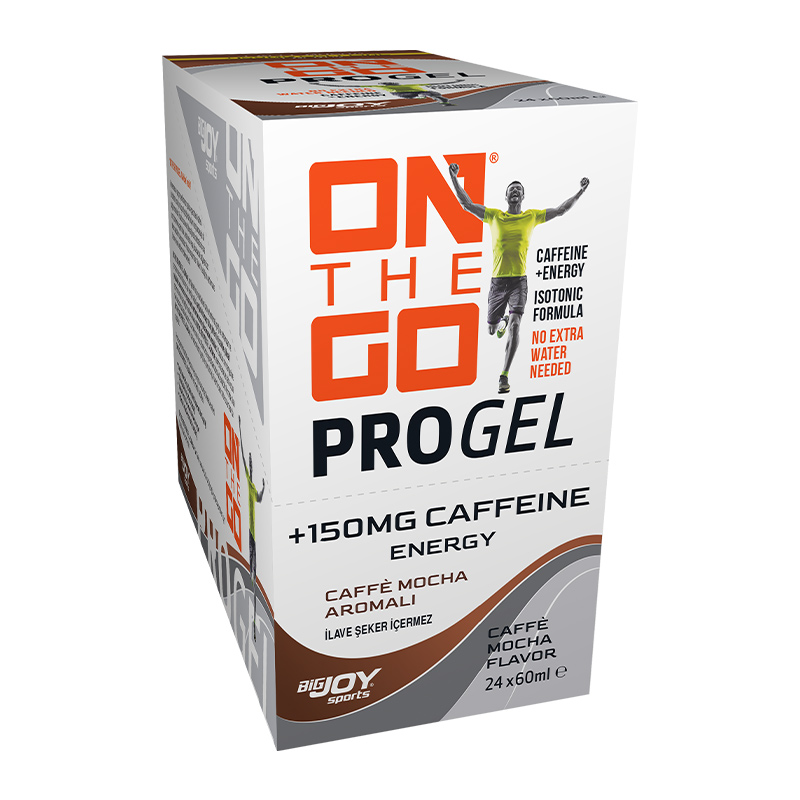 On The Go Progel + Caffeine 24 x 60 mL
