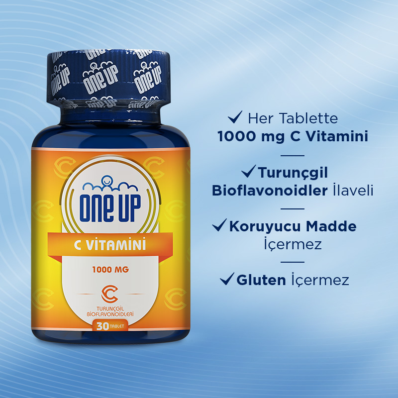 One Up C Vitamini 1000 Mg 30 Tablet