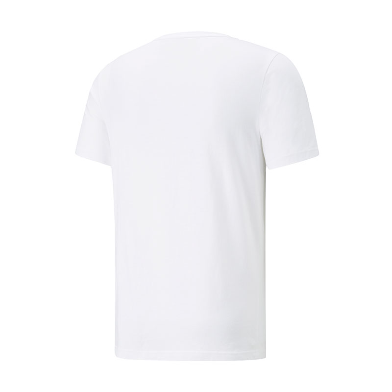 Puma Bmw Mms Ess Small Logo Kısa Kollu T-Shirt Beyaz