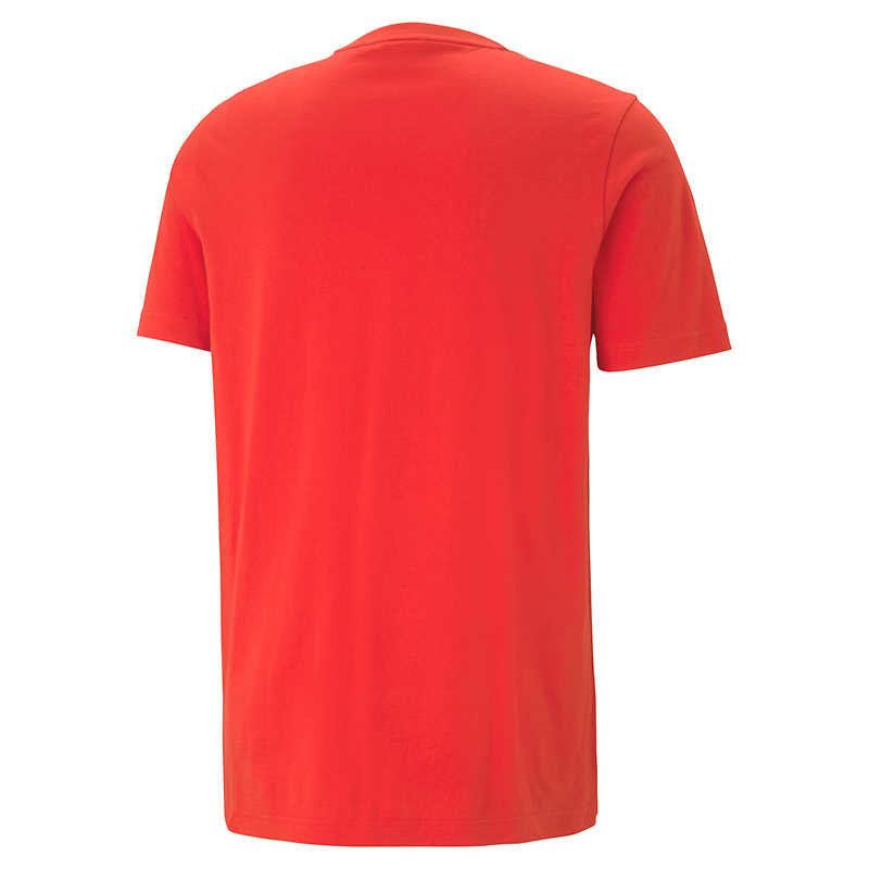 Puma Classics Logo Kısa Kollu T-Shirt Kırmızı
