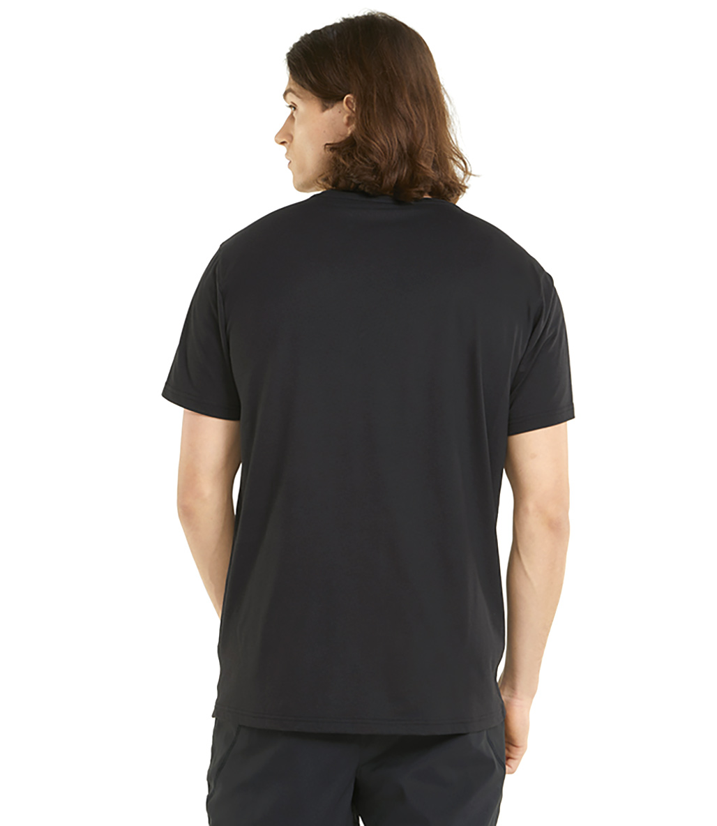 Puma Performance Graphic Branded Kısa Kollu T-Shirt Siyah