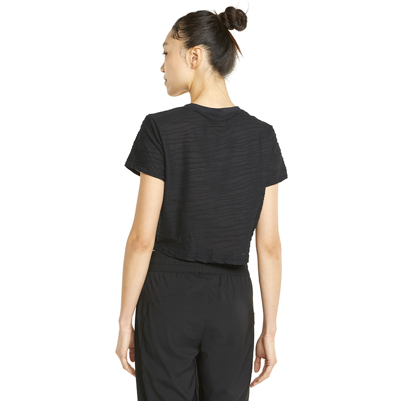 Puma Studio Skimmer Kadın Kısa Kollu T-Shirt Siyah