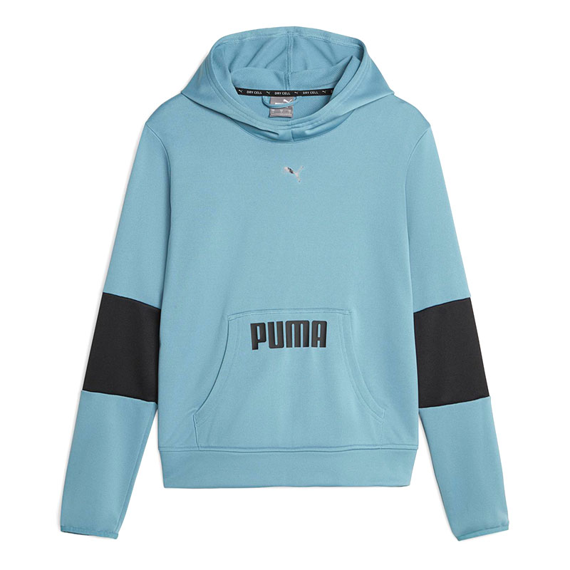 Puma Train All Day Kadın Kapüşonlu Sweatshirt Mavi