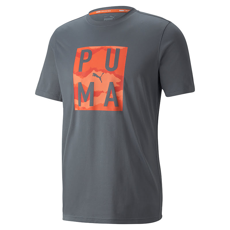 Puma Train Graphic Tee T-Shirt Gri