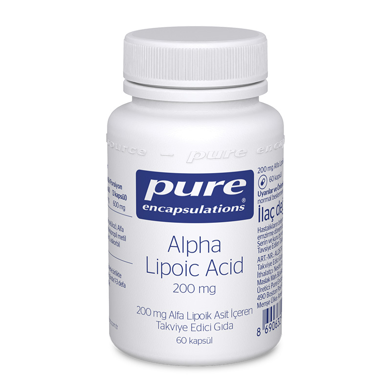 Pure Encapsulations Alpha Lipoic Acid 200 Mg 60 Kapsül