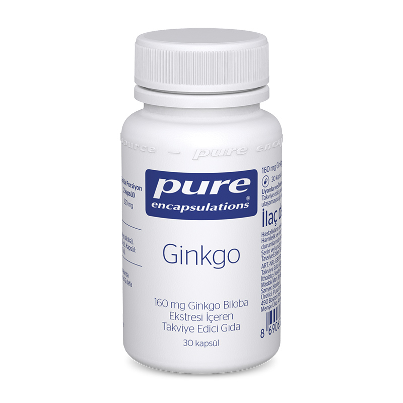 Pure Encapsulations Ginkgo 50 160 Mg 30 Kapsül