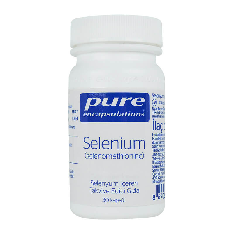 Pure Encapsulations Selenium 200 Mcg 30 Kapsül