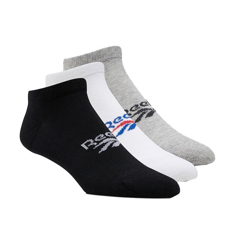 Reebok Classics Foundation Low Cut Socks 3Lü Çorap Siyah-Beyaz-Gri