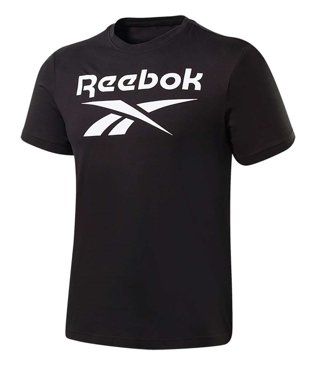 Reebok Graphic Series Stacked Tee T-Shirt Siyah