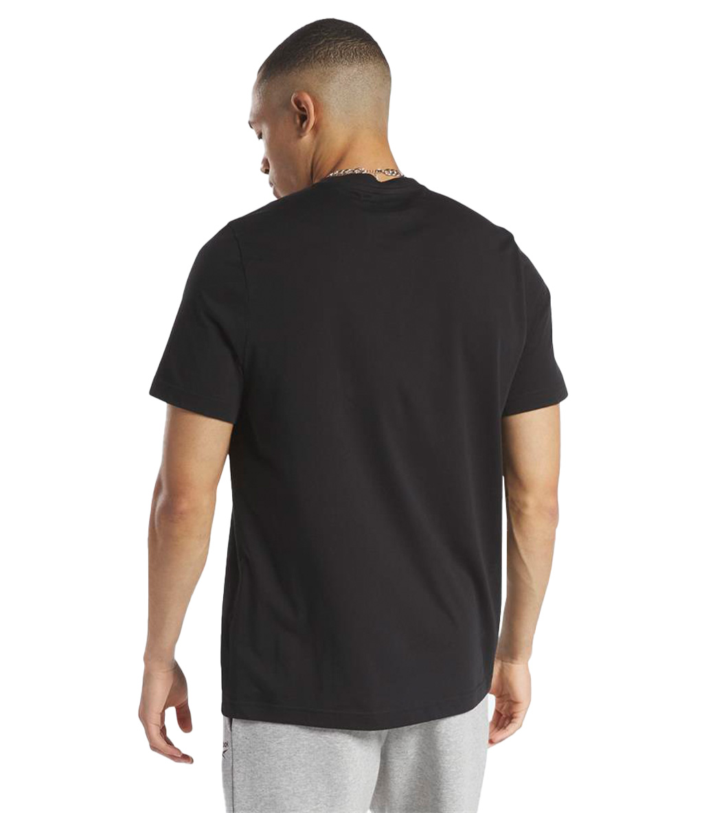 Reebok Graphic Series Track Vector Kısa Kollu T-Shirt Siyah