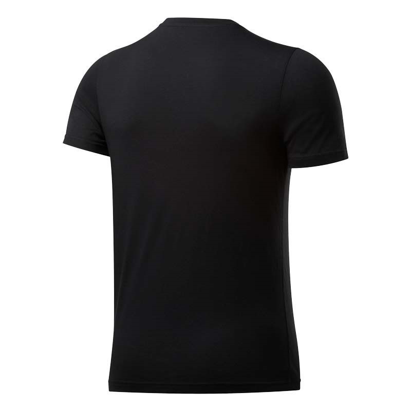 Reebok Graphic Short Sleeve T-Shirt Siyah