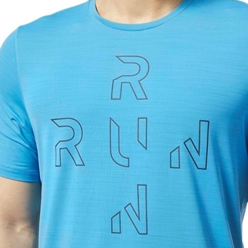 Reebok One Series Running Activchill T-Shirt - Turkuaz