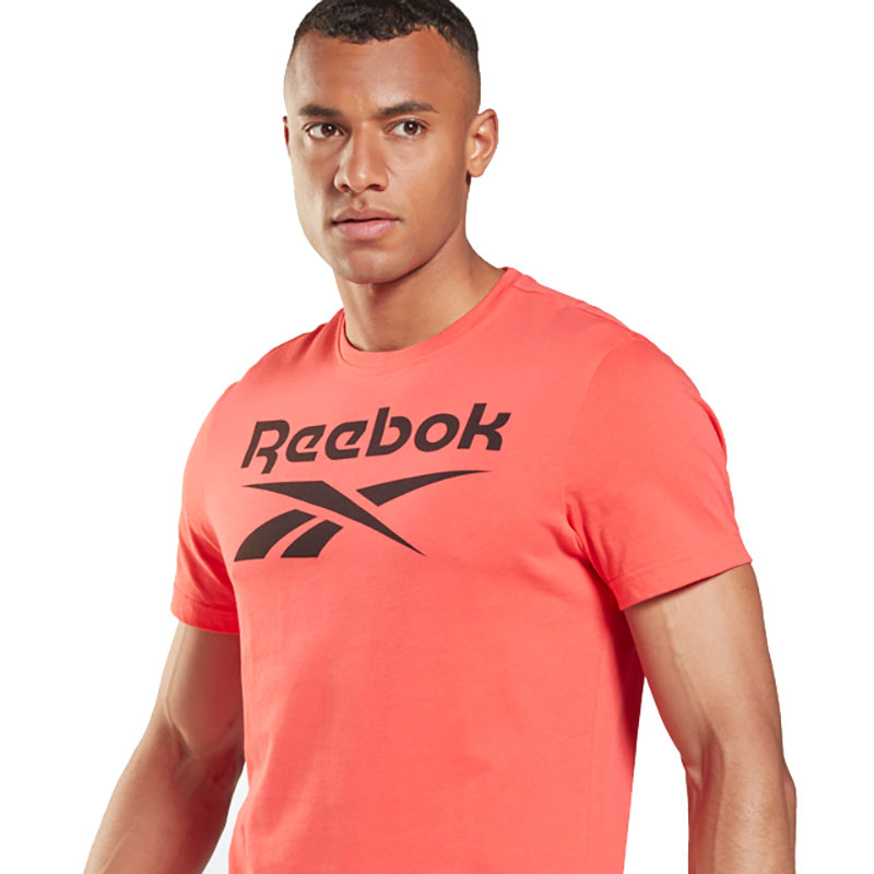 Reebok Rı Big Logo Kısa Kollu T-Shirt Kırmızı